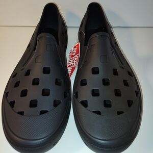 Vans Men's Black Slip-On Shoes Size 11 Brand New